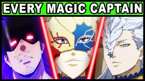All captain ranked magic knights